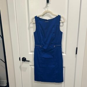 Ann Taylor Cobalt Blue Mini Dress